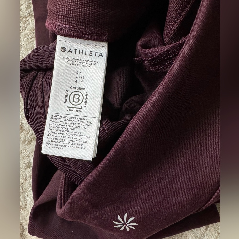 NEW WITHOUT TAGS ATHLETA HEADLANDS HYBRID MID RISE TIGHT. - Picture 11 of 11